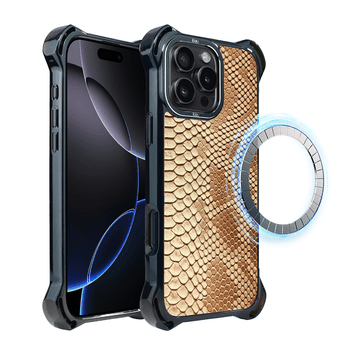 shumee Ovitek za iPhone 16 Pro Max IBIZU DropGuard Ultra z MagSafe, Call of the Wild, Snake