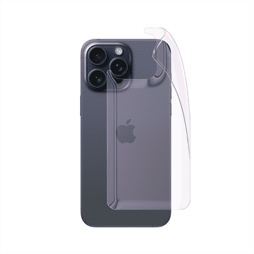 shumee Hidrogelna folija, odporna proti razpokam (HRBTNA STRAN) za iPhone 15 Pro Max