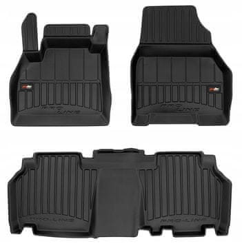 shumee GUMIJASTE PREPROGE ZA VRATA RENAULT Kangoo 2 2007-2021 3D KORITO