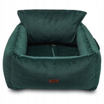 shumee Avtosedež za majhnega psa, nosilka za čivavo in jorkširski teritor, HUGGY DOGGY S