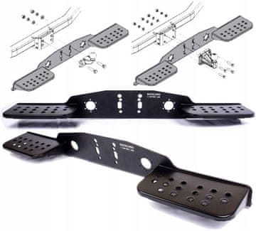 shumee Univerzalna stopnica, nameščena na vlečno kljuko AUTO HAK ST1