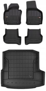 shumee SET 3D gumijastih tepihov Skoda Octavia 2 Sedan 2004-2013