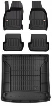 shumee 3D KOMPLET talnih oblog in predpražnikov Audi A4 B7 kombi 2004-2008