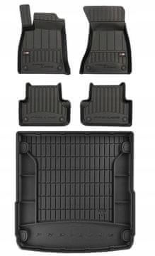 shumee 3D KOMPLET Gumijaste tepihe in zaščitna preproga Audi A4 B9 Karavan 2015-