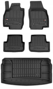 shumee KOMPLET 3D gumijastih tepihov VW Polo 6 HB od 2017-
