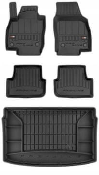 shumee KOMPLET 3D gumijastih tepihov VW Polo 6 HB od 2017-
