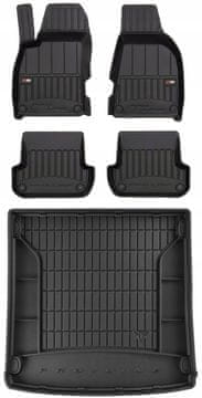 shumee 3D KOMPLET talnih oblog in predpražnikov Audi A4 B6 kombi 2000-2006