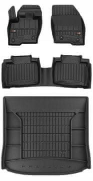 shumee 3D KOMPLET Talne preproge in zaščitna preproga za prtljažnik Ford Edge II od leta 2016