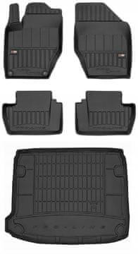 shumee 3D KOMPLET talnih preprog in zaščitne preproge za prtljažnik Citroen DS 4 kombilimuzina 2011-2018