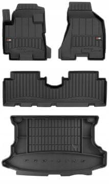shumee KOMPLET 3D gumijastih tepihov Kia Sportage 2 2004-2010