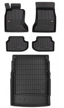 shumee 3D SET gumijastih talnih oblog in zaščitnih preprog BMW 5 F10 limuzina 2013-2017
