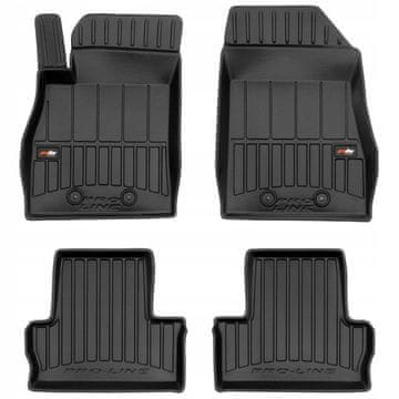 shumee Gumijaste preproge in brisalci Opel Ampera 2011-2014 3D kanali