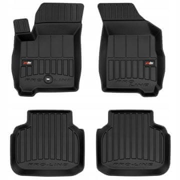 shumee GUMIJASTE ZAPRTE TEPIHE ZA DODGE JOURNEY 1 2008–2020 3D KORITO
