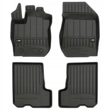 shumee PREPROGE, PREPROGE ZA VRATA, GUMIJASTE PREPROGE ZA VRATA DACIA Sandero 2 2012–2020, 3D KORITO
