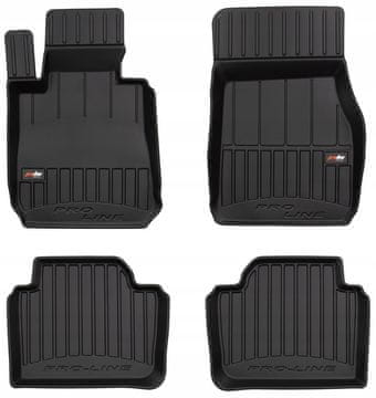 shumee GUMIJASTE PREPROGE PREPROGE ZA VRATA BMW serije 3 F31 2011–2018 3D KORITO