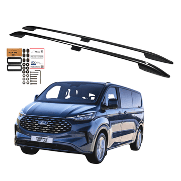 shumee Strešne nosilce FORD Transit Tourneo Custom L2 LONG od leta 2023 BARVA ČRNA