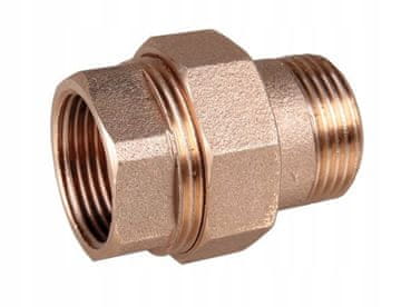 shumee Ravna medeninasta vijačna povezava z O-obročem 1""