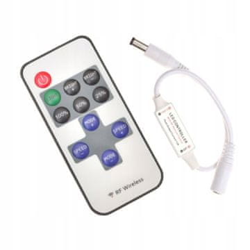 IdeaLED LED RF zatemnilnik 72W mini + daljinski upravljalnik za LED trak
