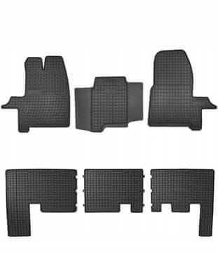 shumee FORD TRANSIT CUSTOM 2 VRSTI GUMI ZAŠČITNE PODLOGE 2012+