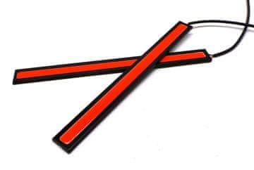 motoLEDy ZAVORNE LUČI, zavorne, COB LED rdeča 12V