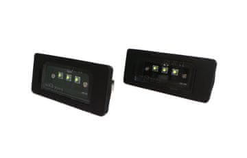 shumee BMW LED luči za registrsko tablico 2x600lm, komplet 2 črnih