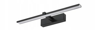 IdeaLED Stenska svetilka Idea Led črne barve, integriran 8W LED vir