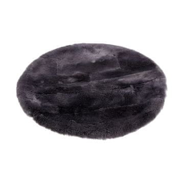 shumee Naravna okrogla preproga/rogoznica iz ovčje kože Ø100cm 100 CM