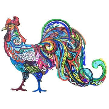 shumee Lesena sestavljanka Pravljični petelin A4