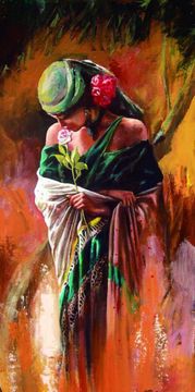 Moments Diamantno vezenje Beautiful Gypsy 45x85 cm