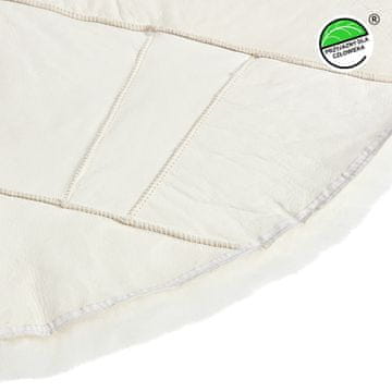 shumee Naravna okrogla preproga/rogoznica iz ovčje kože Ø100cm 100 CM