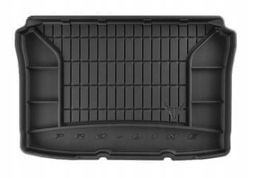 shumee Gumijasta zaščitna preproga za prtljažnik VW POLO 4 Hatchback 2001-2009 TM 3d