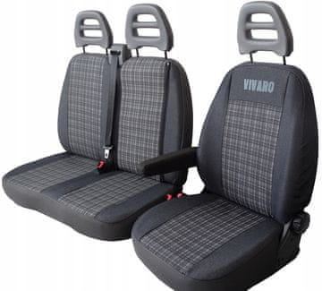 shumee OPEL VIVARO A 2001–2014 PREMIUM STRONG SEDEŽNE PREVLEKE