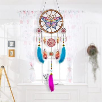 shumee Diamantno vezenje lovilec sanj - metulj