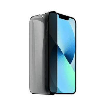 shumee Zatemnjeno steklo s črnim okvirjem za iPhone 13