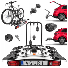 shumee NOSILEC KOLESA vlečna kljuka AGURI Active Bike 4 kolesa