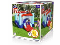 Bestway Napihljiv trampolin Spring n' Slide s toboganom #53310