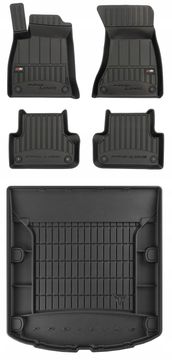 shumee 3D KOMPLET talnih oblog in zaščitnih preprog Audi A5 F5 Sportback od 2016-