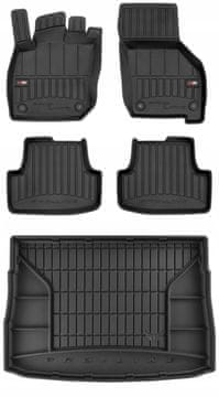shumee KOMPLET 3D gumijastih tepihov VW Golf 8 HB od leta 2019