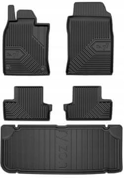 shumee KOMPLET 77 talnih oblog in predpražnikov Mini One R50 / R53 Cooper 2001-2006