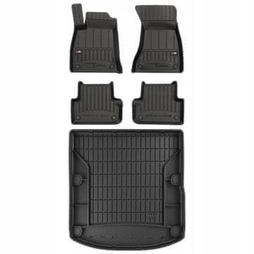 shumee 3D KOMPLET Gumijaste preproge in zaščitna preproga Audi A4 B9 Limuzina 2015-