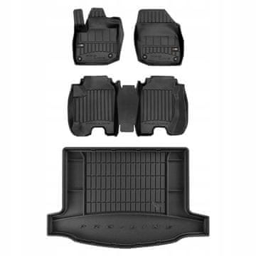 shumee 3D KOMPLET gumijastih talnih oblog in zaščitnih preprog za Honda Civic 9 Hatchback 2011-2016 g