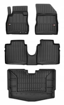 shumee KOMPLET 3D gumijastih tepihov za Nissan Note 2 HB od 2012-