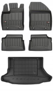 shumee 3D KOMPLET gumijastih talnih oblog Lexus CT 200H HB 2010-2020