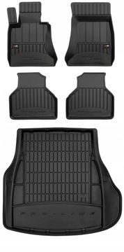 shumee 3D SET Gumi tepihi in tepihi BMW 7 E65 E66 limuzina 2001-2008