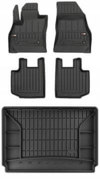 shumee 3D KOMPLET talnih preprog in zaščitne preproge za prtljažnik Fiat 500L 2012-2022