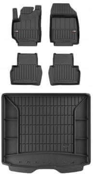 shumee 3D SET gumijastih tepihov in zaščitnih preprog Fiat Croma Kombi 2005-2011 g