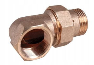 shumee Medeninasti kotni nastavek z O-obročem 5/4""