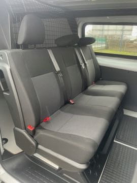 shumee Prevleke za sedeže CITROEN JUMPY 3 od leta 2016, 6-osebna klop Brigade