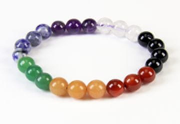 AWG Karako zapestnica za čakre - več vrst kamnov - kroglice 8 mm