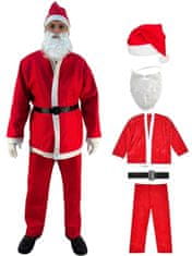 Kostum za Božička Basic L/XL - 5 delni